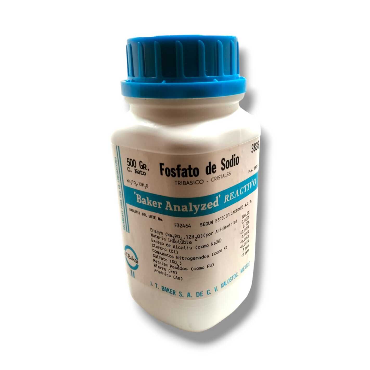 Fosfato de sodio Tribásico Dodecahidratado