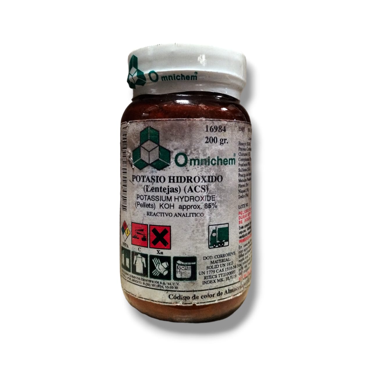 Hidroxido de Potasio