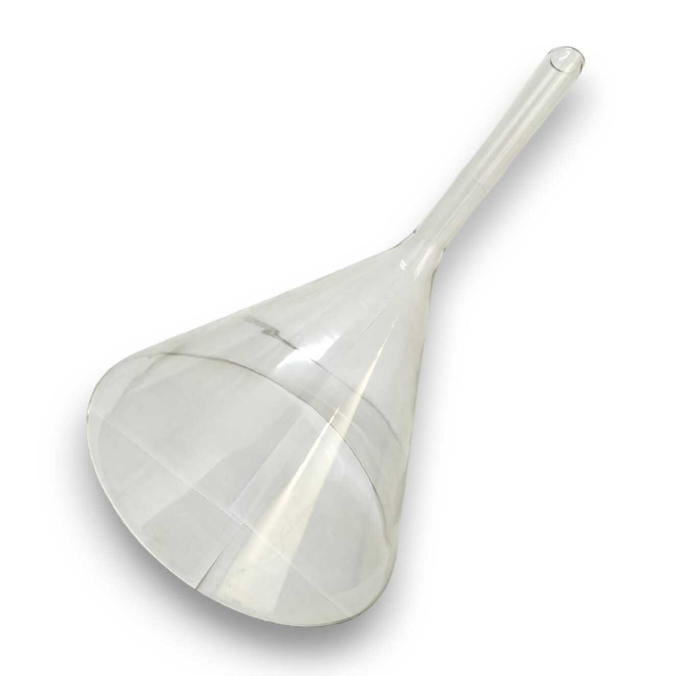 Embudo cónico, Tallo largo (150 mm), 60° (GRADOS)